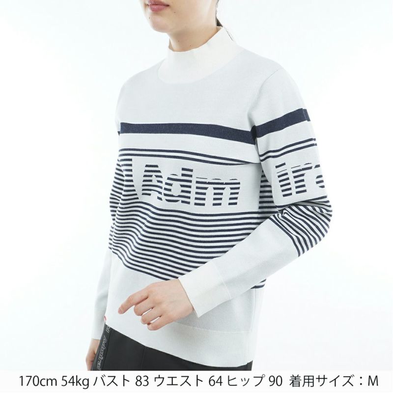 アドミラル ゴルフ Admiral GOLF レディース レディース パネルBD ボトルネックセーター ADLA564 詳細2