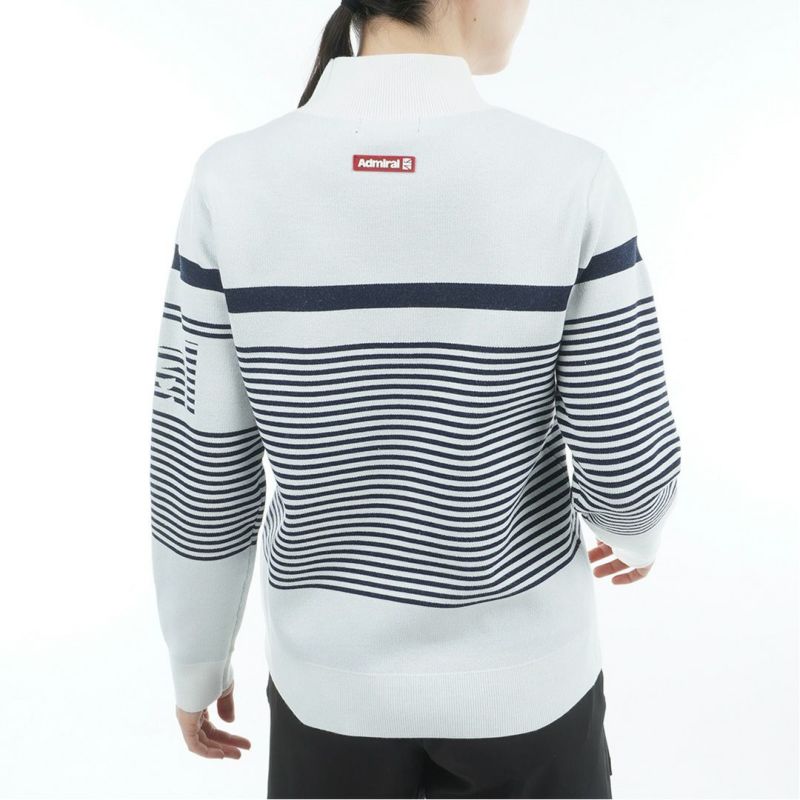 アドミラル ゴルフ Admiral GOLF レディース レディース パネルBD ボトルネックセーター ADLA564 詳細3