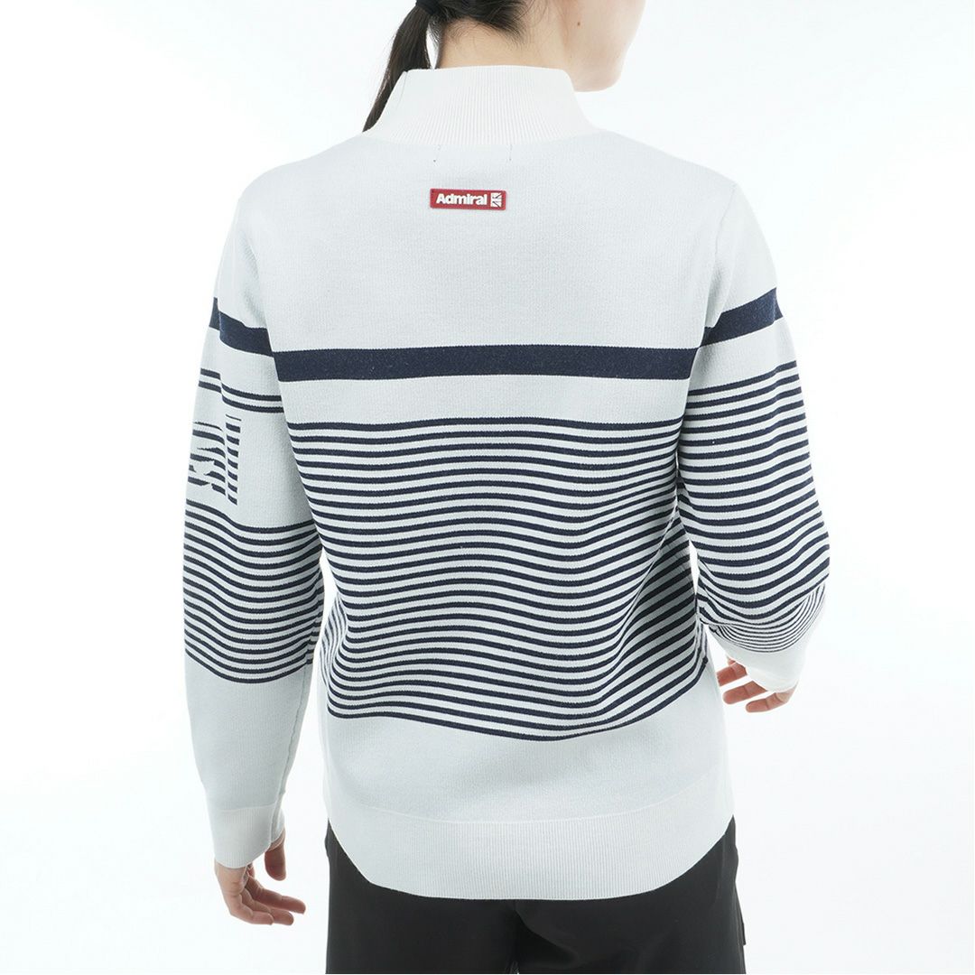 アドミラル ゴルフ Admiral GOLF レディース レディース パネルBD ボトルネックセーター ADLA564 詳細3
