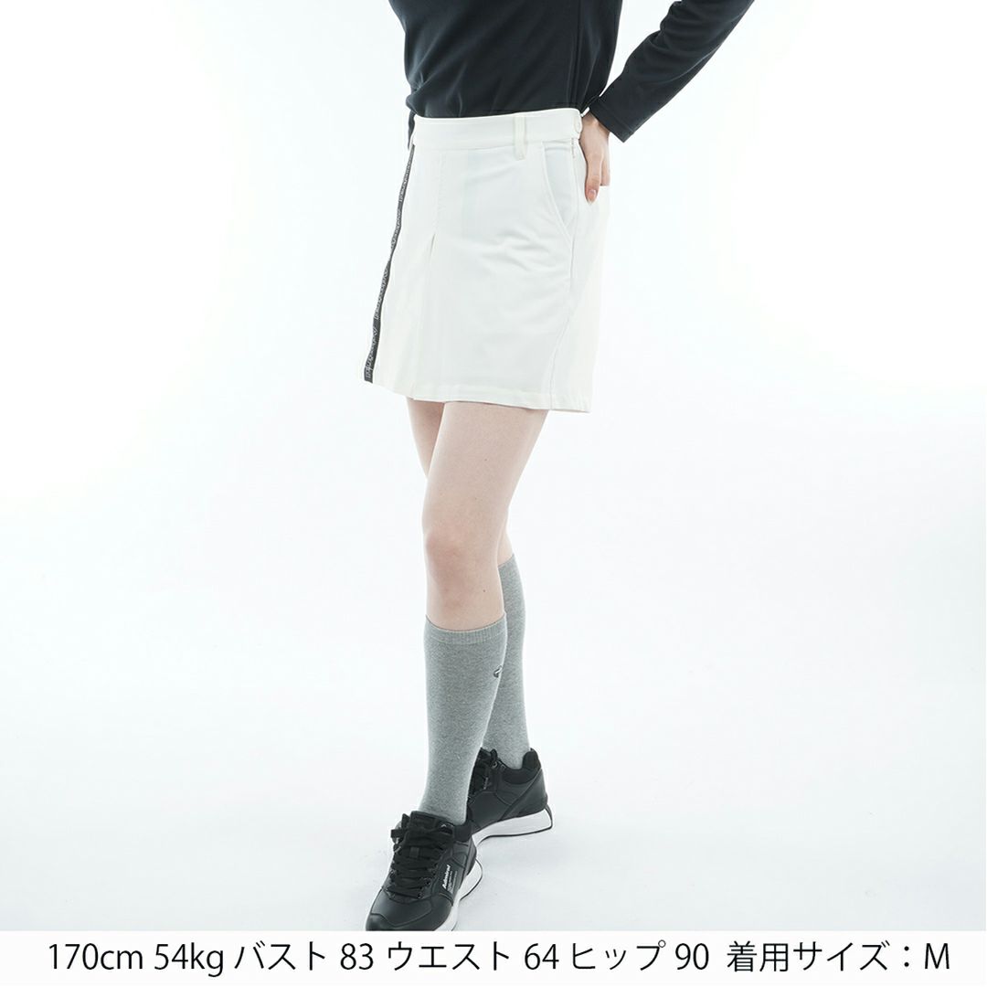 アドミラル ゴルフ Admiral GOLF レディース レディース 4WAYストレッチ ボックスプリーツキュロット ADLA565 詳細2