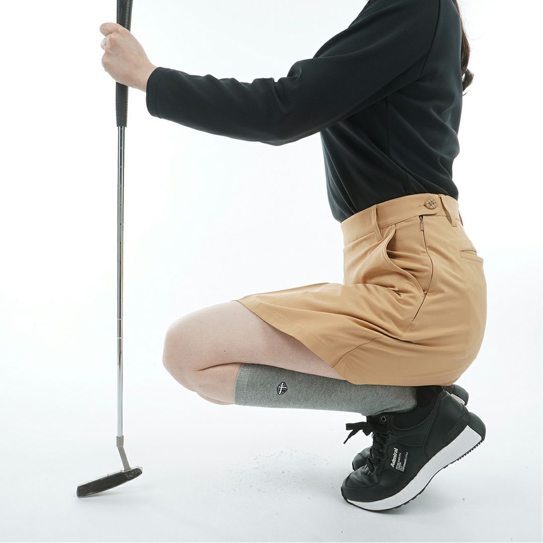 アドミラル ゴルフ Admiral GOLF レディース レディース 4WAYストレッチ ボックスプリーツキュロット ADLA565 詳細12
