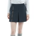 [アドミラル ゴルフ]レディース 4WAYストレッチ ボックスプリーツキュロット　ネイビー