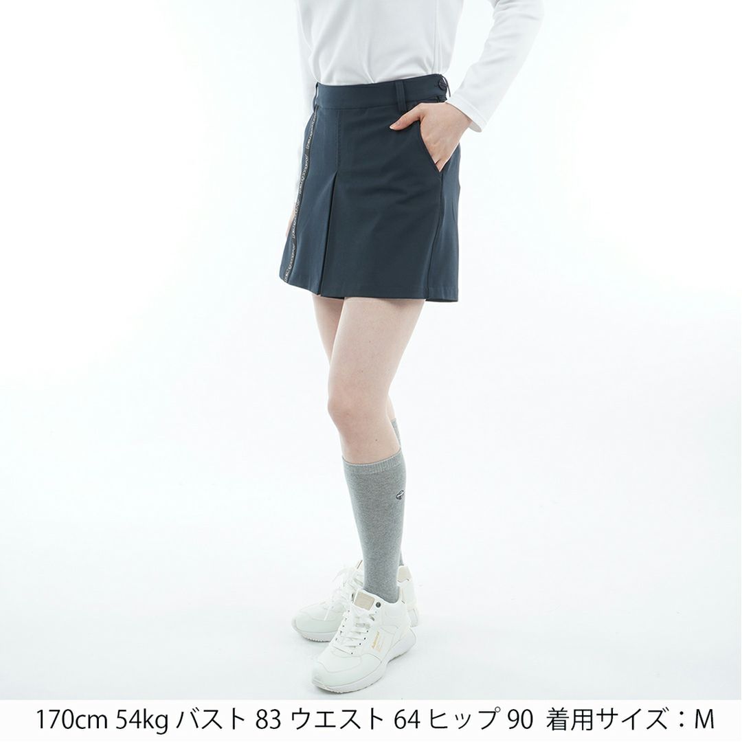 アドミラル ゴルフ Admiral GOLF レディース レディース 4WAYストレッチ ボックスプリーツキュロット ADLA565 詳細19