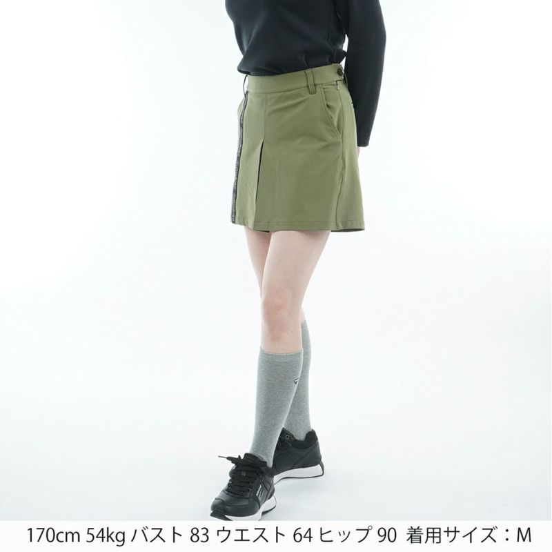アドミラル ゴルフ Admiral GOLF レディース レディース 4WAYストレッチ ボックスプリーツキュロット ADLA565 詳細22