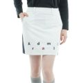 [アドミラル ゴルフ]レディース エアポカ ウォームスカート　ホワイト