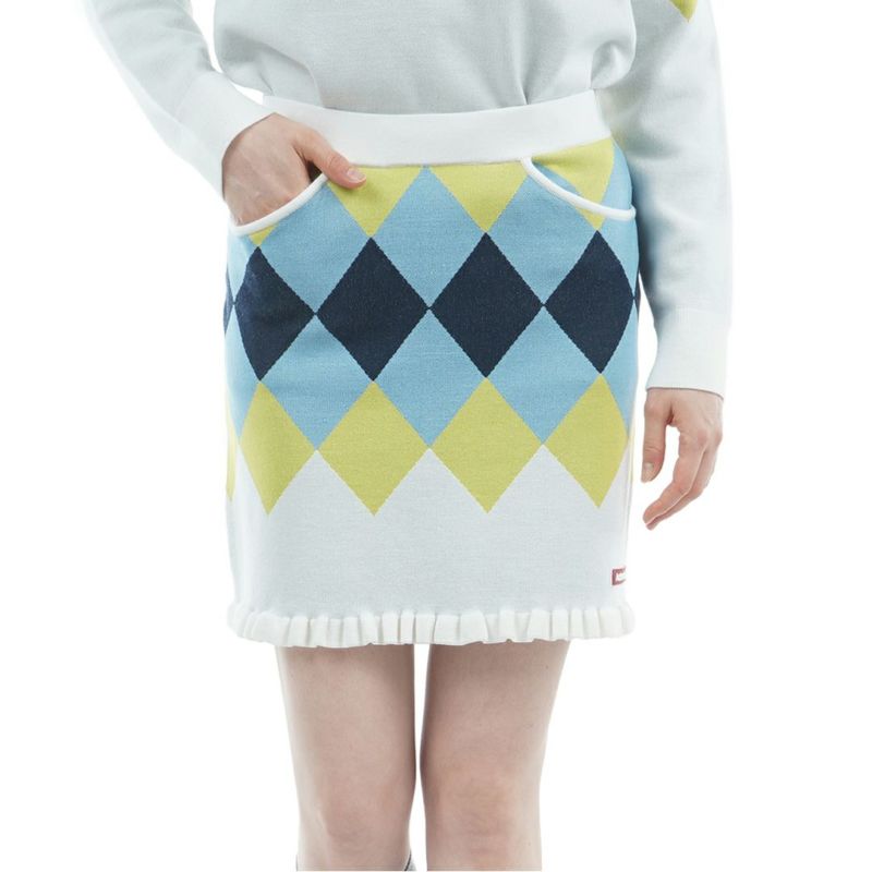 30％OFF】[アドミラル ゴルフ]レディース アーガイル ニットスカート