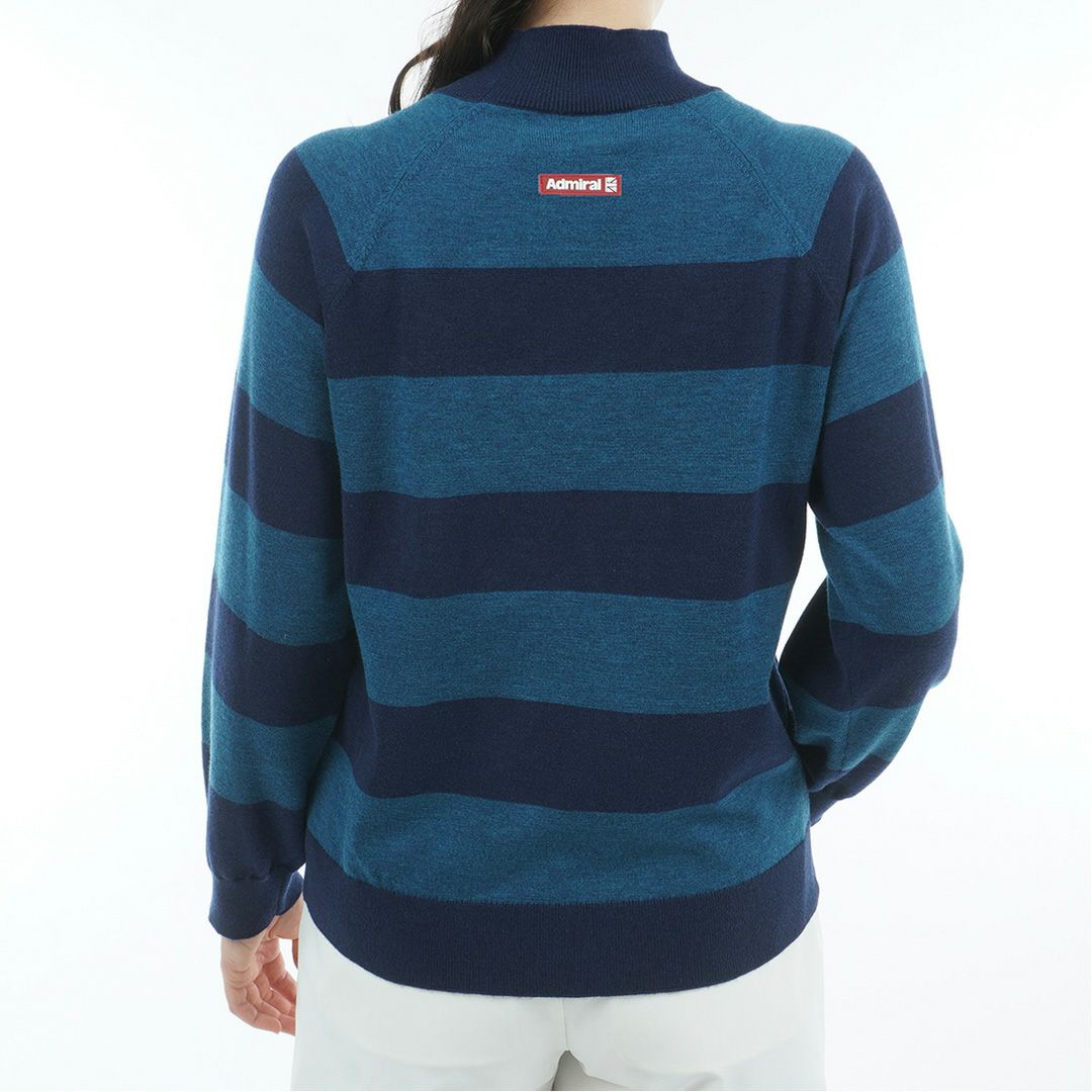 アドミラル ゴルフ Admiral GOLF レディース レディース ホカタッチ ボトルネックBDセーター ADLA571 詳細7