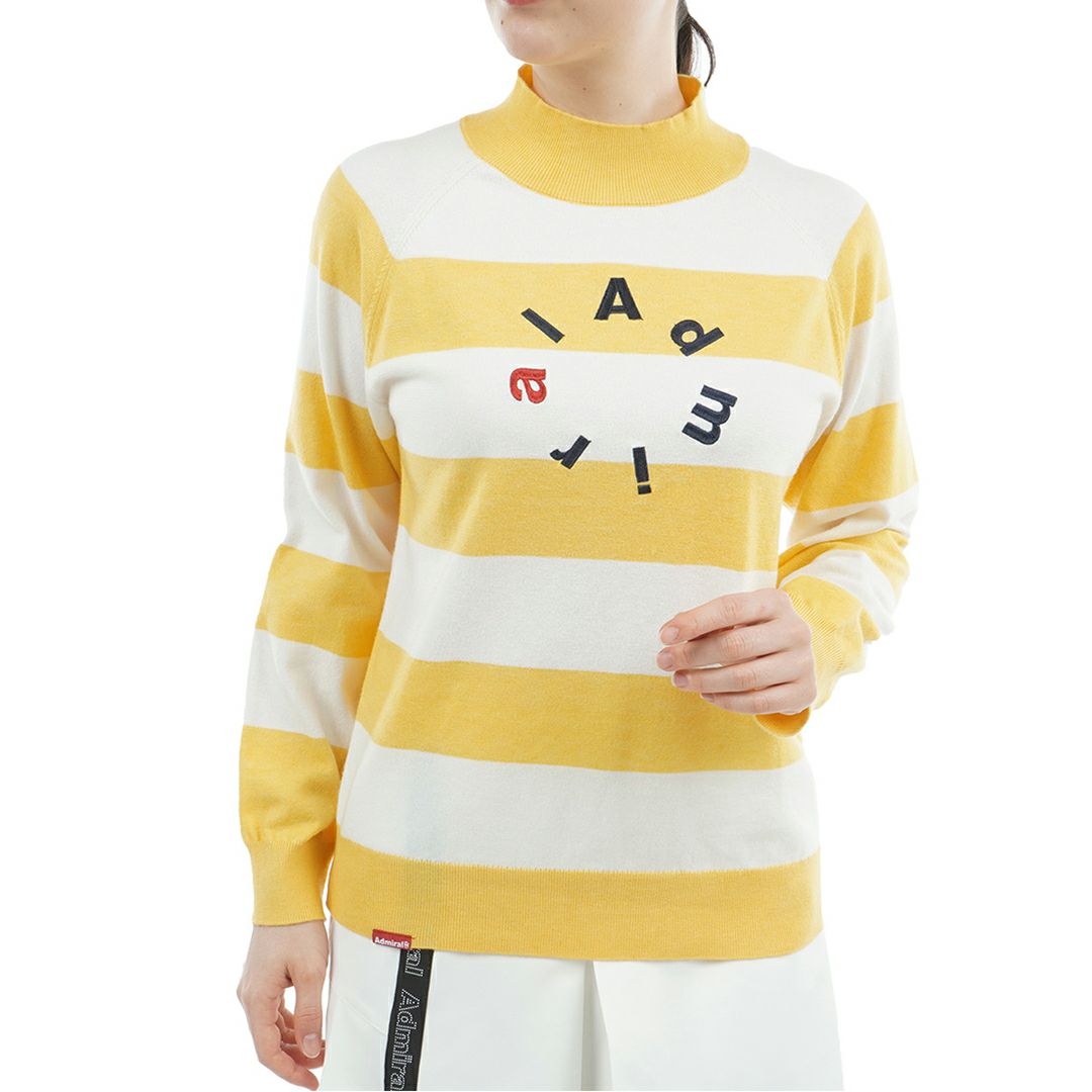 アドミラル ゴルフ Admiral GOLF レディース レディース ホカタッチ ボトルネックBDセーター ADLA571 詳細21