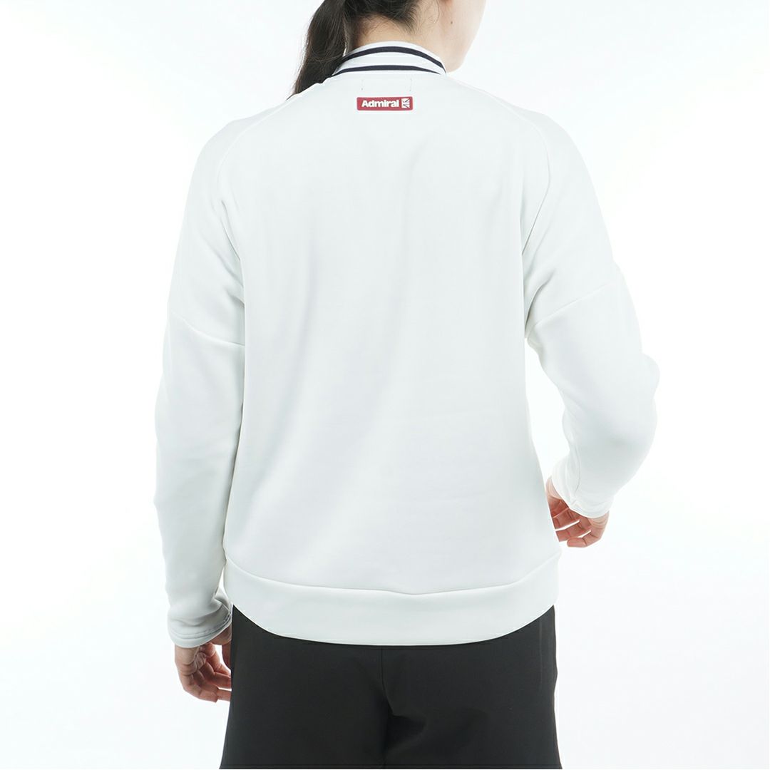 アドミラル ゴルフ Admiral GOLF レディース レディース カルイシ 軽量モックネックスウェット ADLA572 詳細3