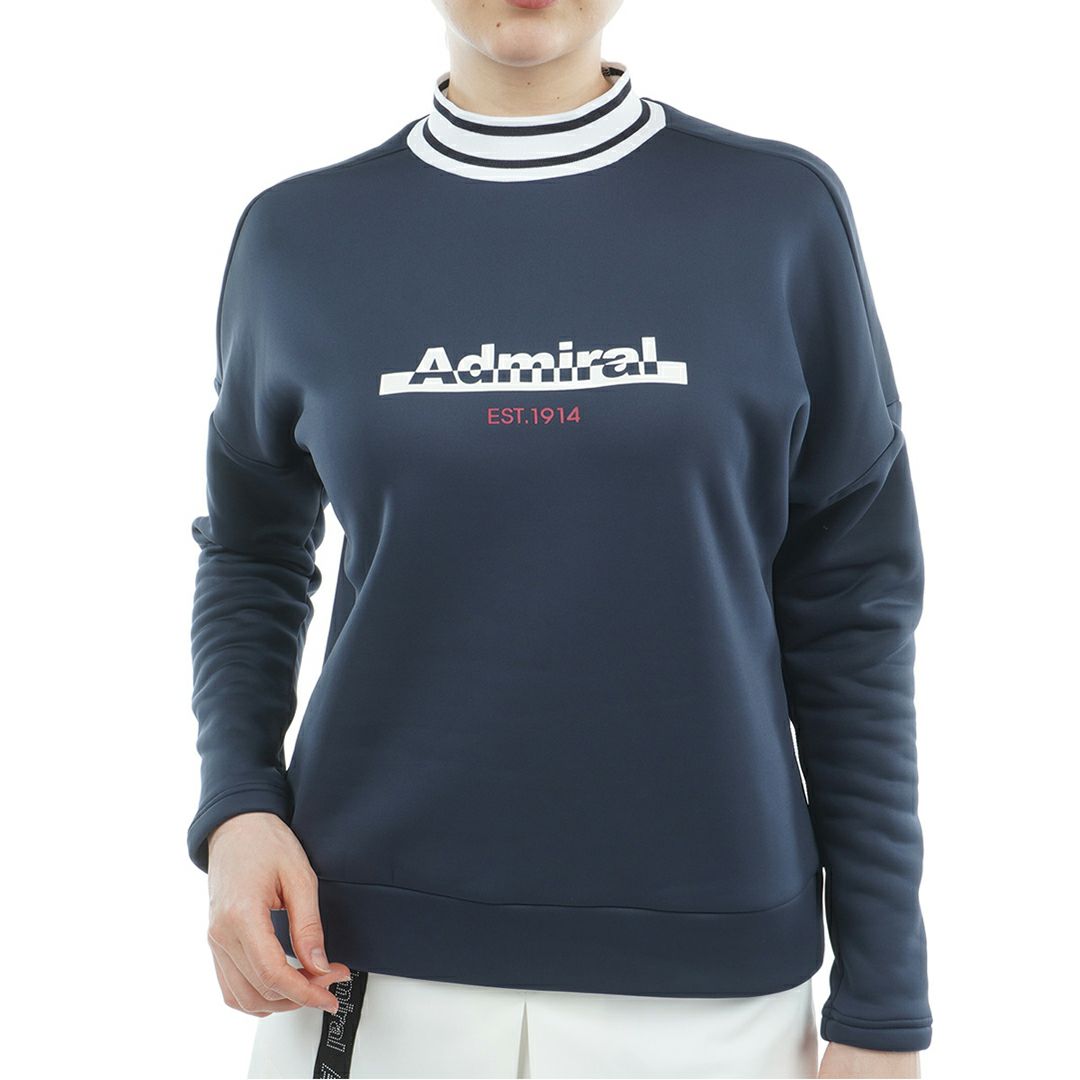 アドミラル ゴルフ Admiral GOLF レディース レディース カルイシ 軽量モックネックスウェット ADLA572 詳細7