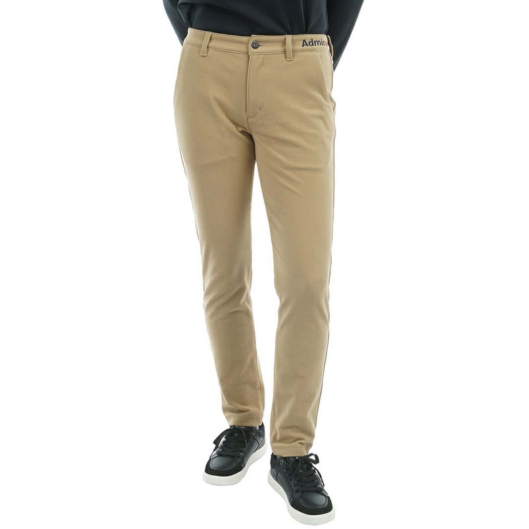 [アドミラル ゴルフ]レディース ハイテンション 裏起毛スリムパンツ　ベージュ