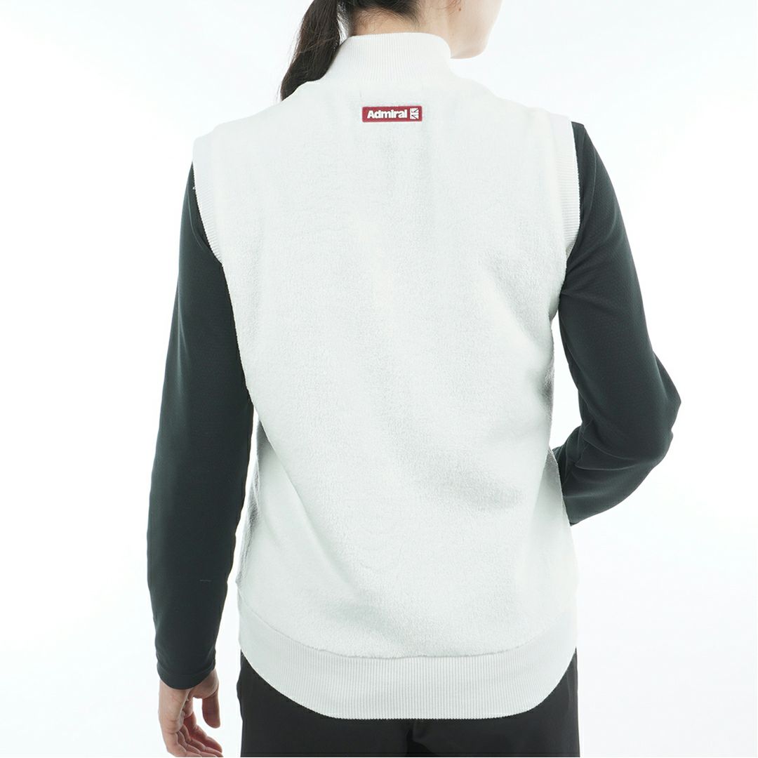 アドミラル ゴルフ Admiral GOLF レディース レディース アーガイル バックボアジップベスト ADLA576 詳細10