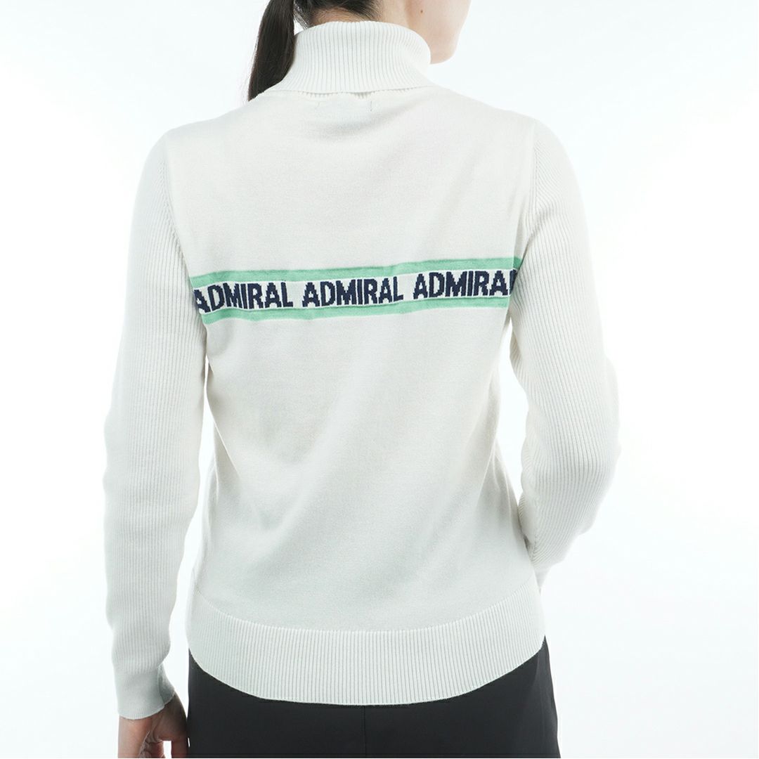 アドミラル ゴルフ Admiral GOLF レディース レディース ホカタッチ タートルネックセーター ADLA577 詳細3