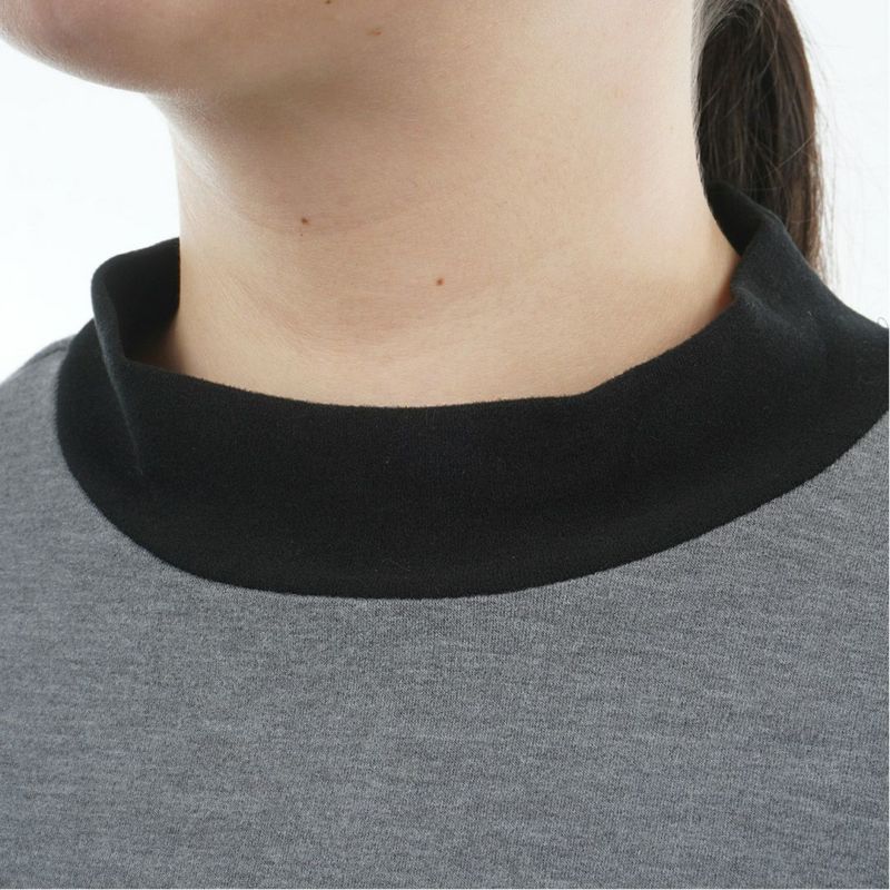 アドミラル ゴルフ Admiral GOLF レディース レディース スエード起毛 モックネックシャツ ADLA578 詳細13