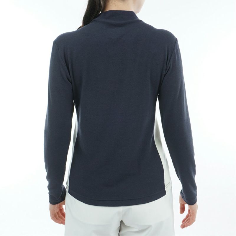 アドミラル ゴルフ Admiral GOLF レディース レディース スエード起毛 モックネックシャツ ADLA578 詳細18