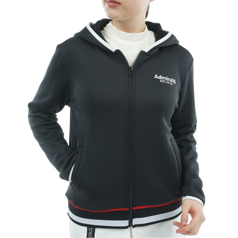 アドミラル ゴルフ Admiral GOLF レディース レディース カルイシ 軽量ジップフーディーパーカ ADLA579 詳細4