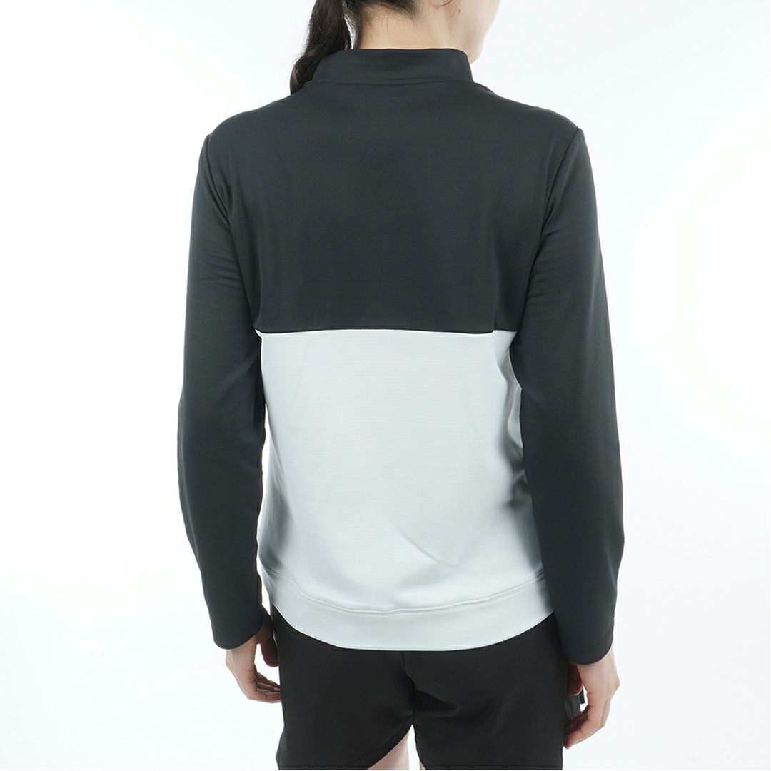 アドミラル ゴルフ Admiral GOLF レディース レディース 速ポカ 切替モックネックプルオーバー ADLA580 詳細6
