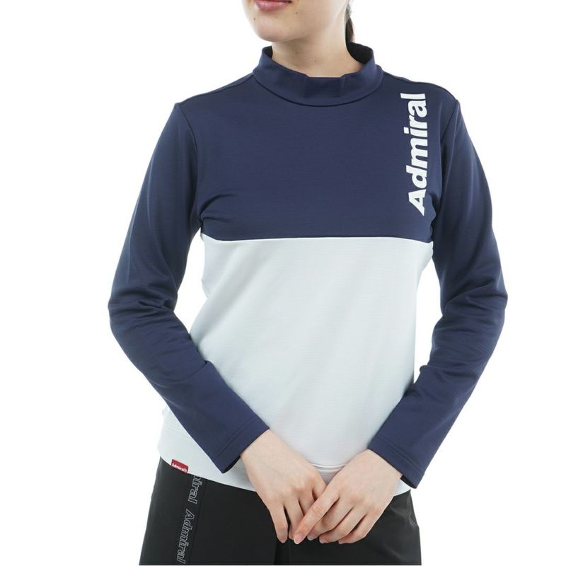 アドミラル ゴルフ Admiral GOLF レディース レディース 速ポカ 切替モックネックプルオーバー ADLA580 詳細7