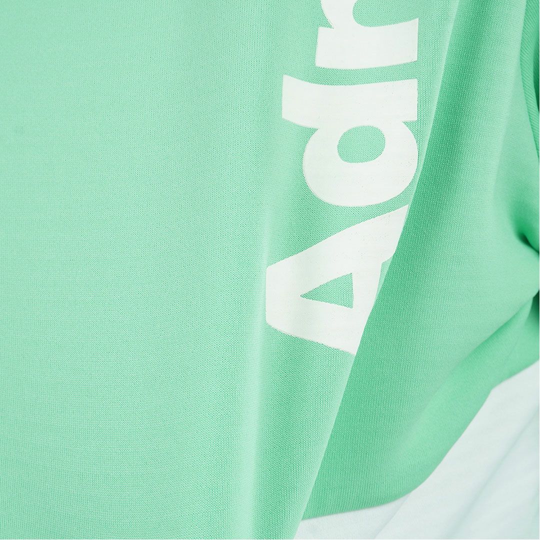 [アドミラル ゴルフ]レディース 速ポカ 切替モックネックプルオーバー　ミントグリーン