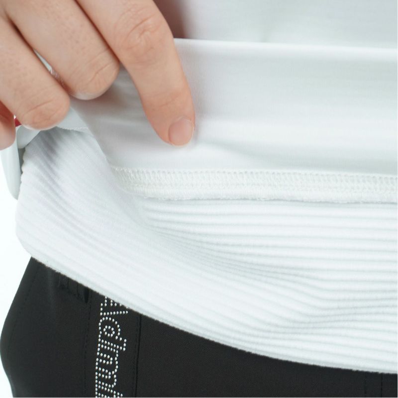 [アドミラル ゴルフ]レディース 速ポカ 切替モックネックプルオーバー　ミントグリーン