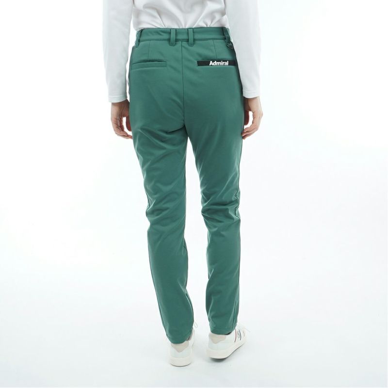 [アドミラル ゴルフ]レディース 防風フリース ボンディングロングパンツ　ダークグリーン