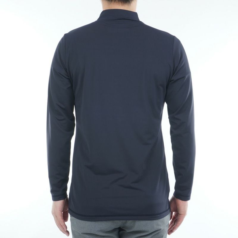 AdmiralGOLF メンズ UVカットモックネックインナー ネイビー