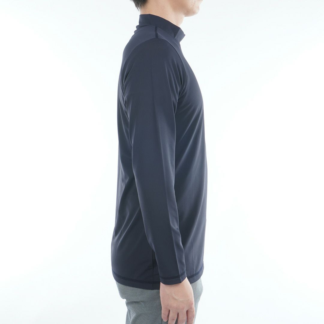 AdmiralGOLF メンズ UVカットモックネックインナー ネイビー