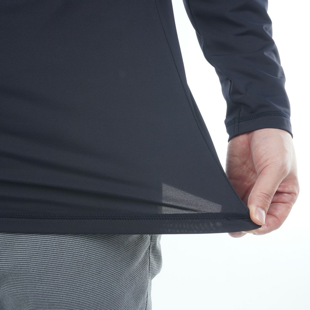 AdmiralGOLF メンズ UVカットモックネックインナー ネイビー