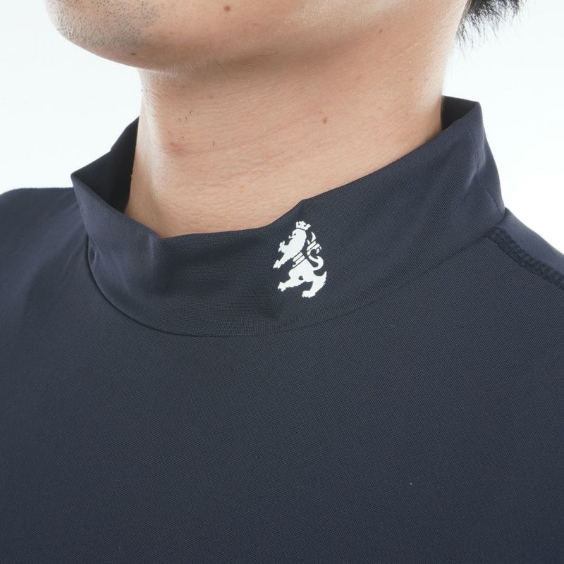 AdmiralGOLF メンズ UVカットモックネックインナー ネイビー
