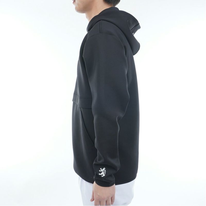  [アドミラル ゴルフ]メンズ ダンボールフーディー　ブラック