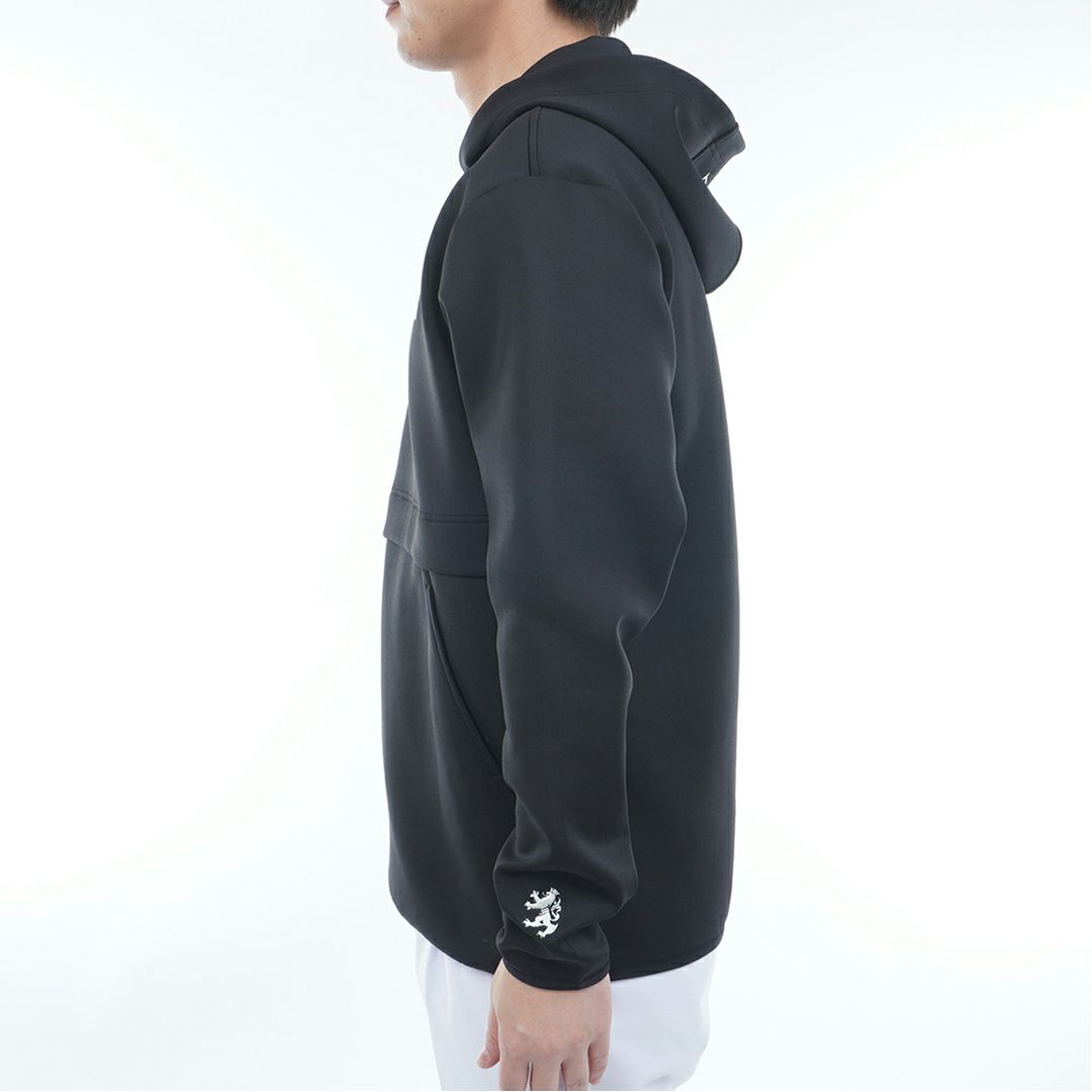  [アドミラル ゴルフ]メンズ ダンボールフーディー　ブラック