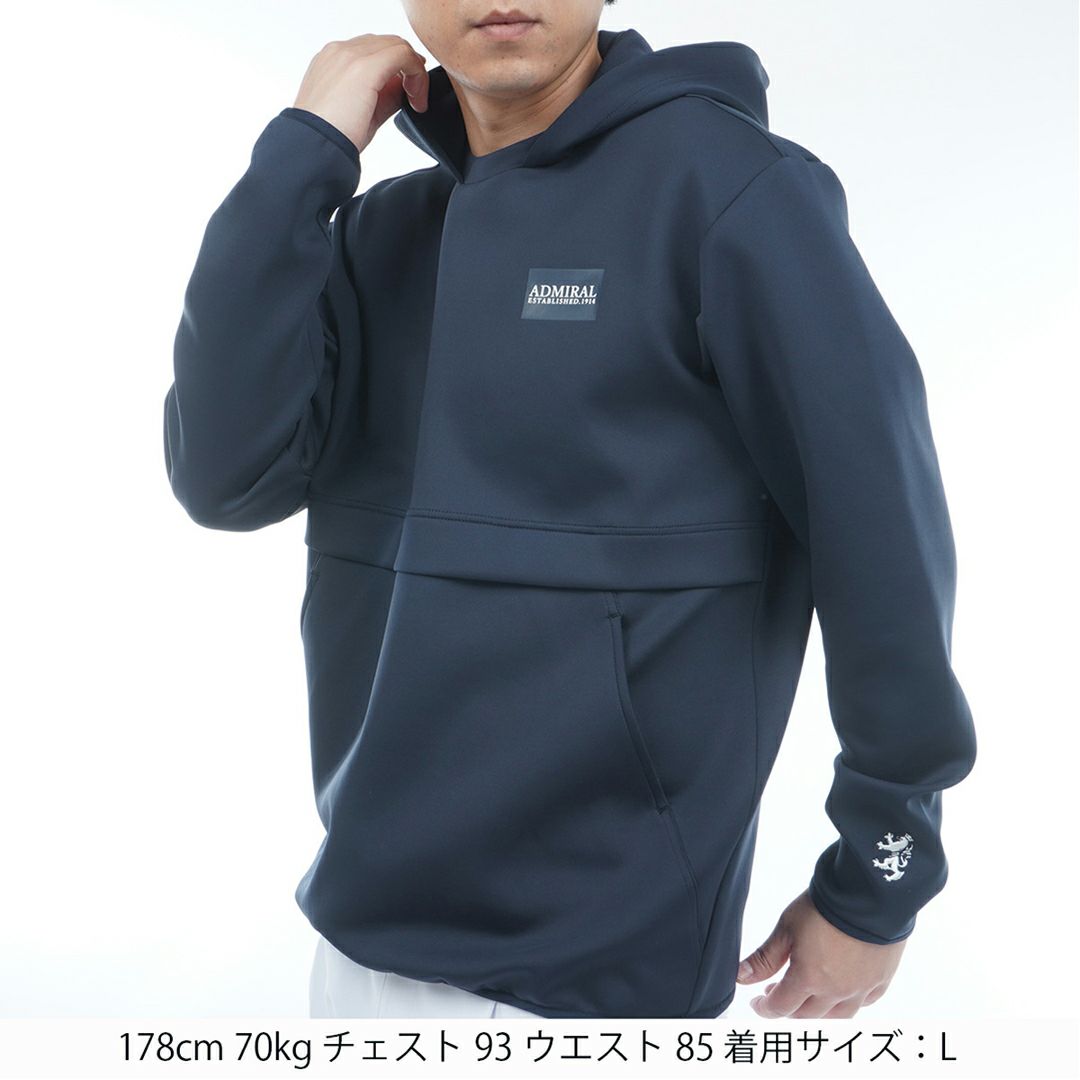 アドミラル ゴルフ Admiral GOLF メンズ メンズ ダンボールフーディー ADMA550 詳細16