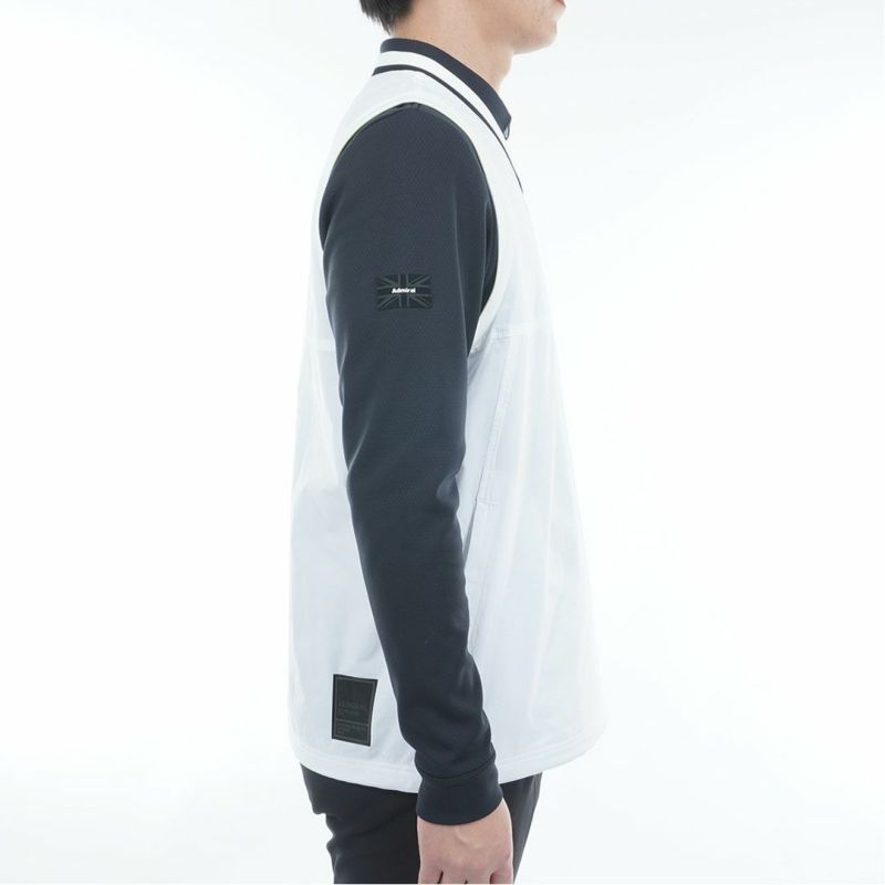 アドミラル ゴルフ Admiral GOLF メンズ メンズ Vネック ウィンドベスト ADMA551 詳細4