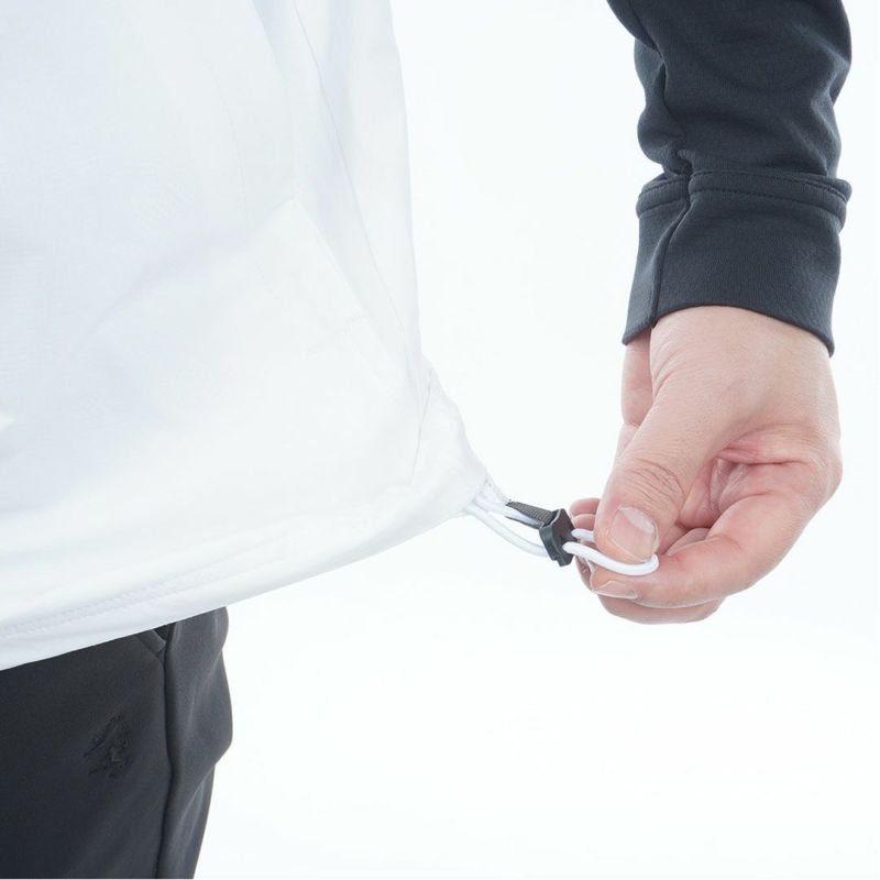 [アドミラル ゴルフ]メンズ Vネック ウィンドベスト　ホワイト