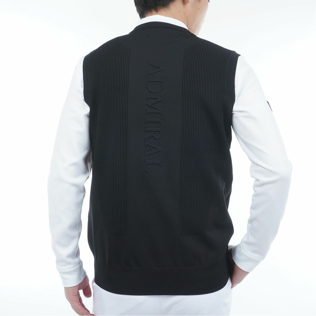 アドミラル ゴルフ Admiral GOLF メンズ メンズ パフォーマンス 浅Vニットベスト ADMA552 詳細6