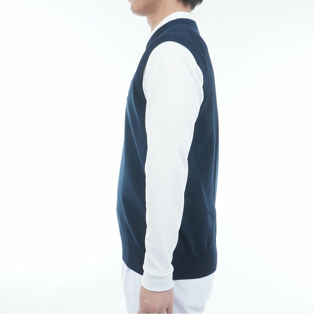 アドミラル ゴルフ Admiral GOLF メンズ メンズ パフォーマンス 浅Vニットベスト ADMA552 詳細12