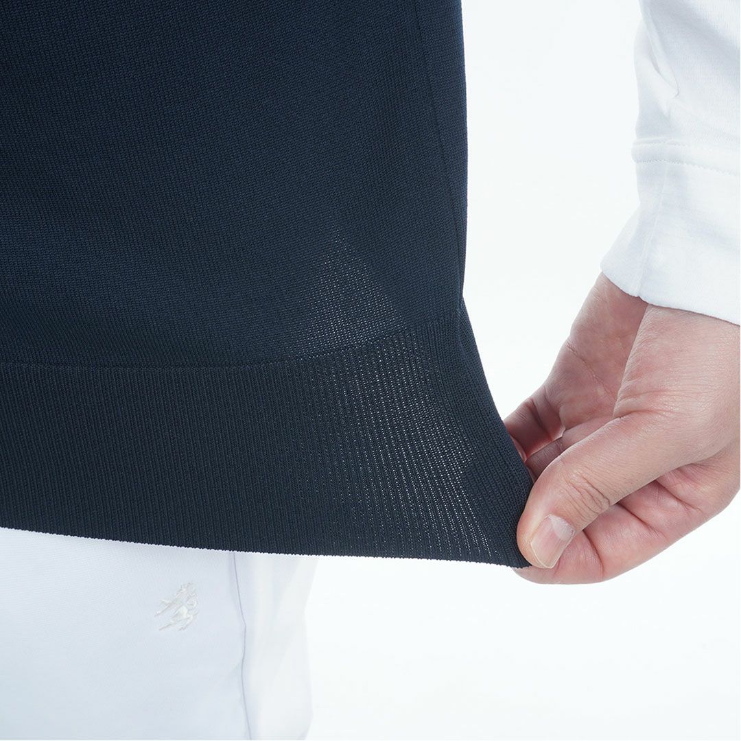 [アドミラル ゴルフ]メンズ パフォーマンス 浅Vニットベスト　ネイビー