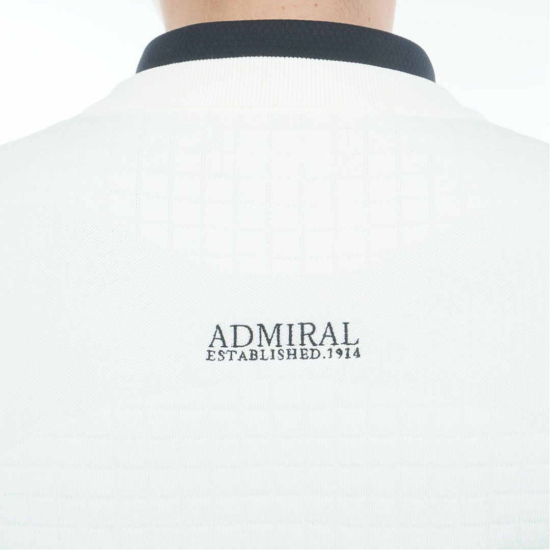 アドミラル ゴルフ Admiral GOLF メンズ メンズ リップジャガード クルーネックセーター ADMA553 詳細6