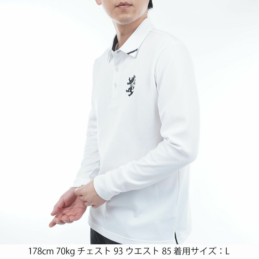 アドミラル ゴルフ Admiral GOLF メンズ メンズ カラタッチ 長袖シャツ ADMA555 詳細2