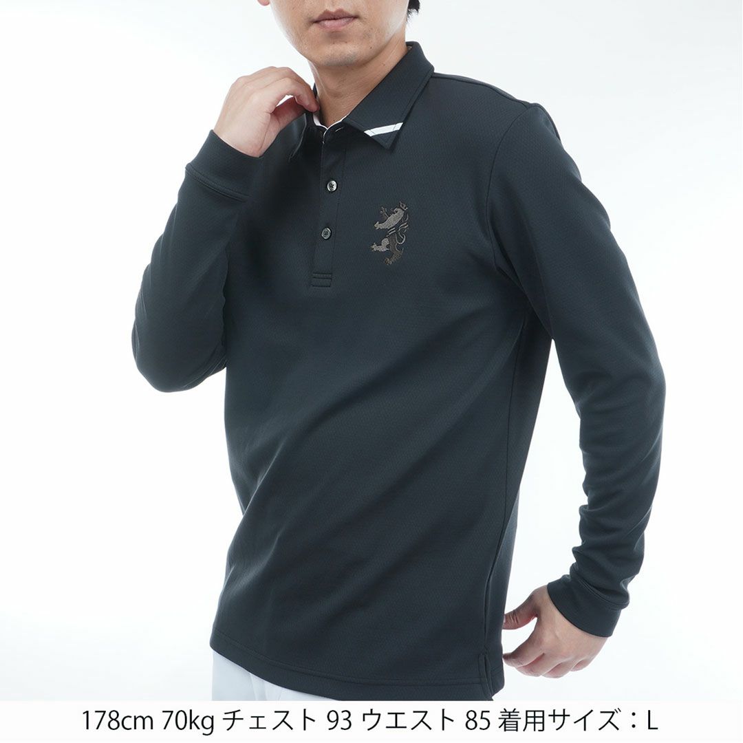 アドミラル ゴルフ Admiral GOLF メンズ メンズ カラタッチ 長袖シャツ ADMA555 詳細5