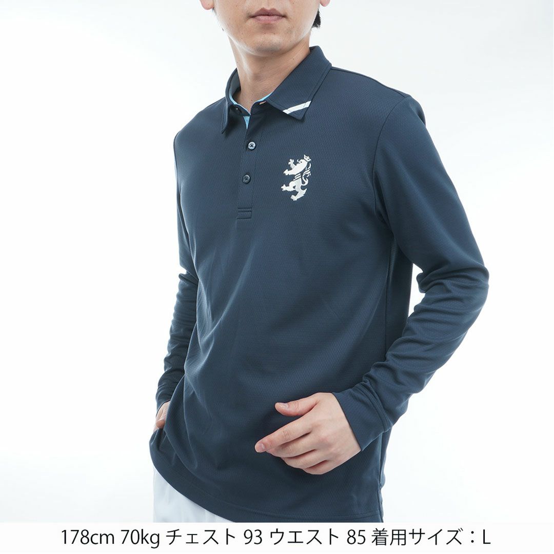 アドミラル ゴルフ Admiral GOLF メンズ メンズ カラタッチ 長袖シャツ ADMA555 詳細8