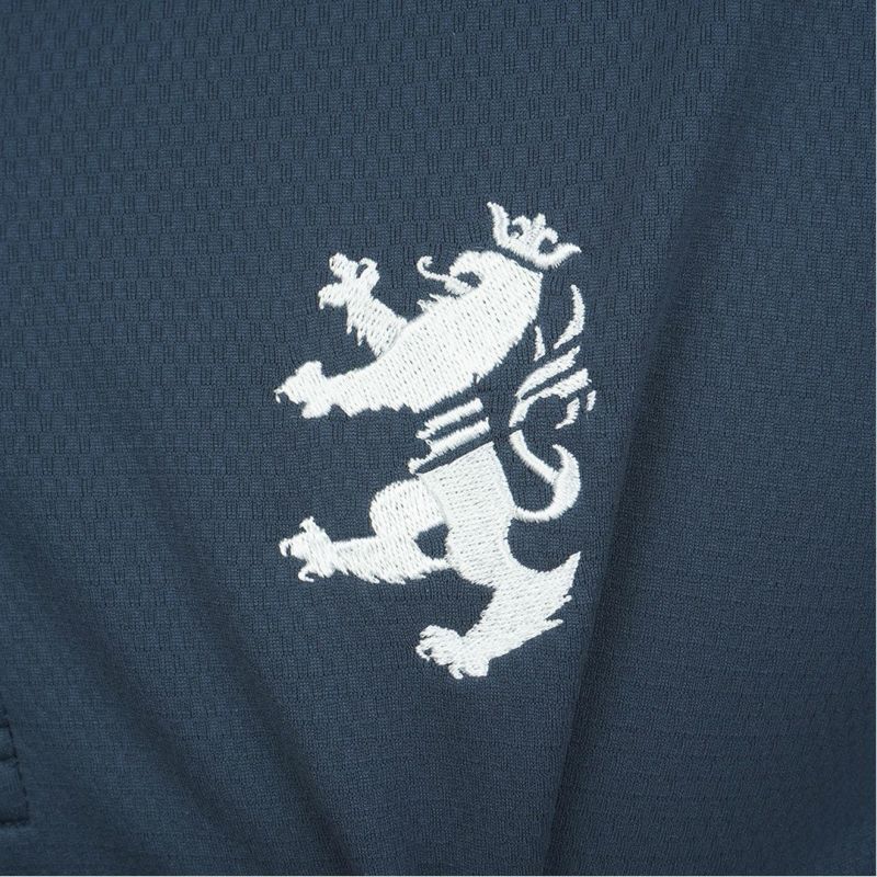 [アドミラル ゴルフ]メンズ カラタッチ 長袖シャツ　ネイビー