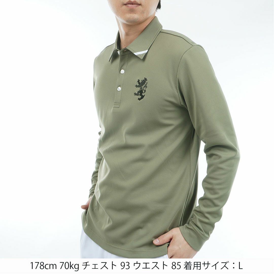 アドミラル ゴルフ Admiral GOLF メンズ メンズ カラタッチ 長袖シャツ ADMA555 詳細21