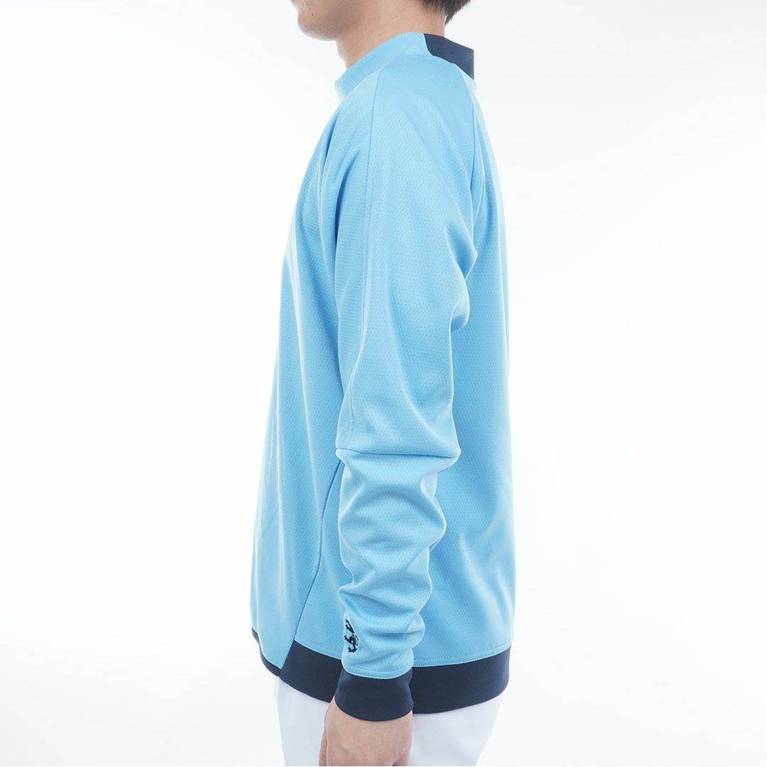 アドミラル ゴルフ Admiral GOLF メンズ メンズ カラタッチ 長袖モックネックシャツ ADMA557 詳細9