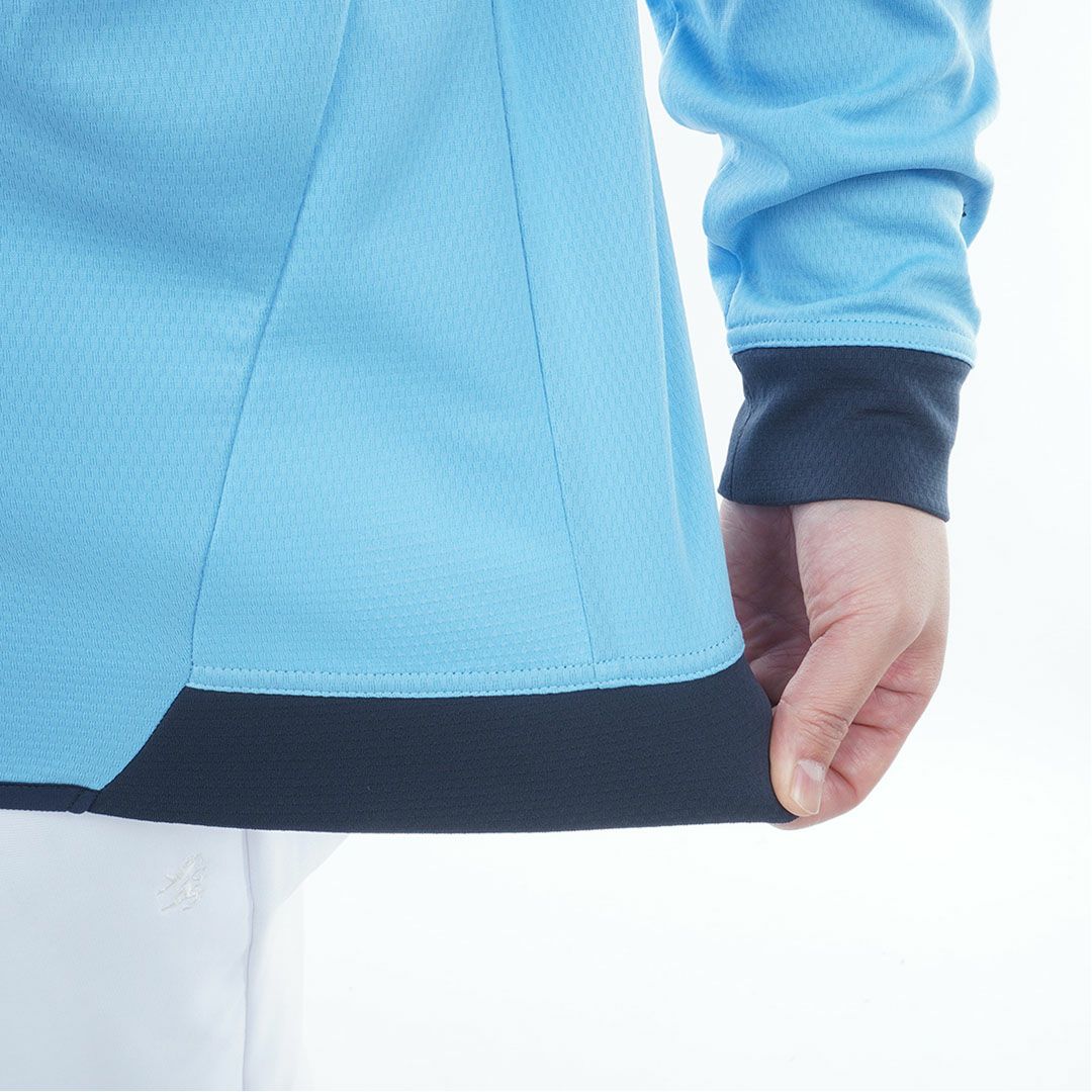 アドミラル ゴルフ Admiral GOLF メンズ メンズ カラタッチ 長袖モックネックシャツ ADMA557 詳細12