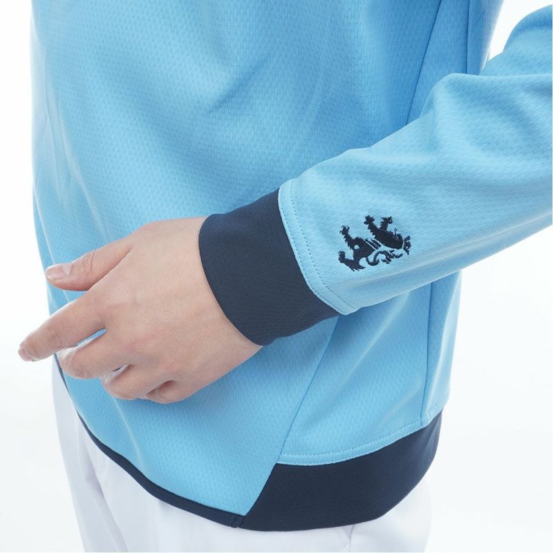 アドミラル ゴルフ Admiral GOLF メンズ メンズ カラタッチ 長袖モックネックシャツ ADMA557 詳細13