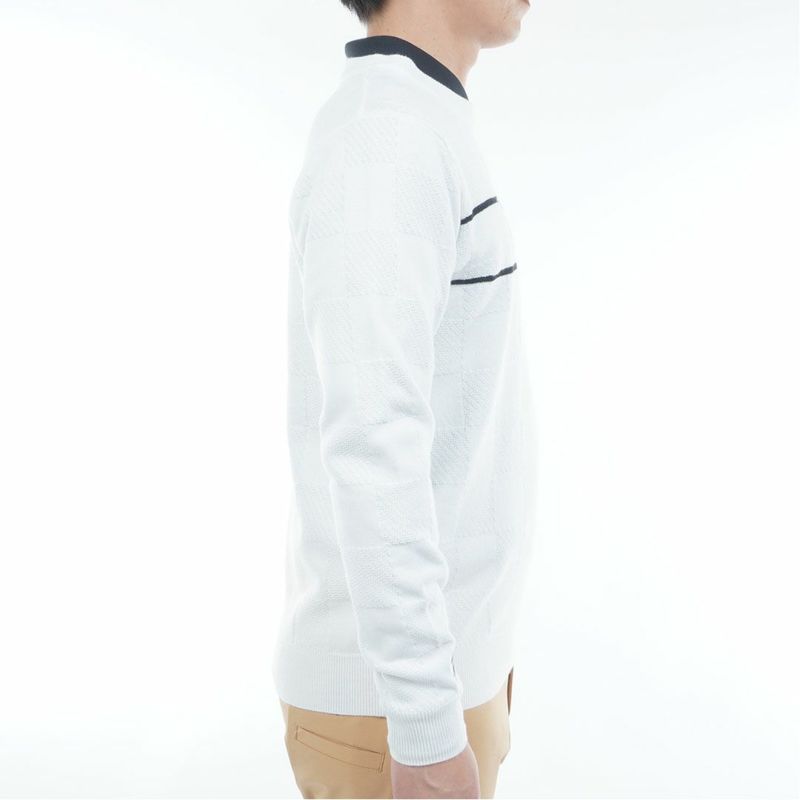 アドミラル ゴルフ Admiral GOLF メンズ メンズ ビッグロゴ クルーネックセーター ADMA563 詳細5