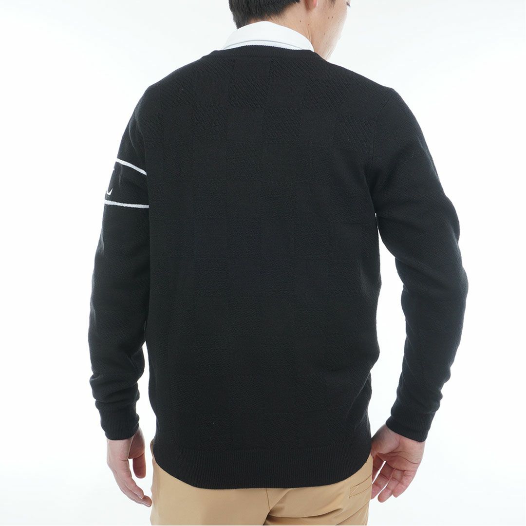 アドミラル ゴルフ Admiral GOLF メンズ メンズ ビッグロゴ クルーネックセーター ADMA563 詳細12