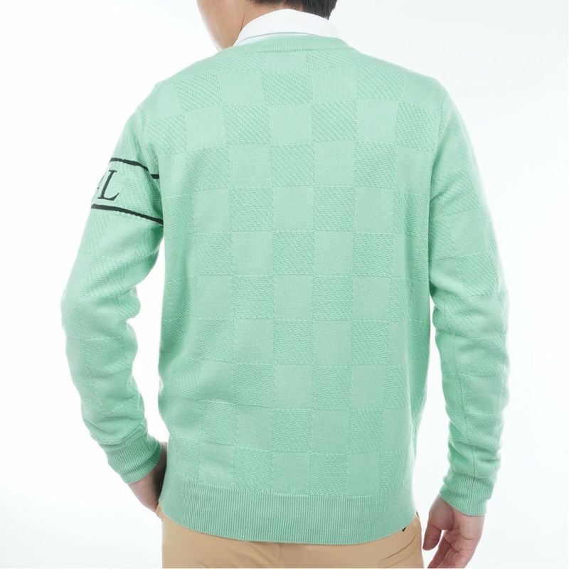 アドミラル ゴルフ Admiral GOLF メンズ メンズ ビッグロゴ クルーネックセーター ADMA563 詳細18