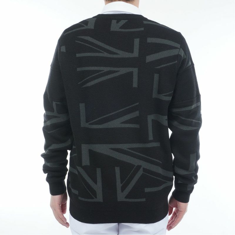 アドミラル ゴルフ Admiral GOLF メンズ メンズ UJジャガード クルーネックセーター ADMA564 詳細7